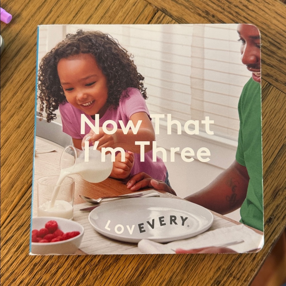 Lovevery Book - Now that I'm Three